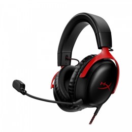 HyperX Zestaw słuchawkowy CloudX III czarno-czerwony Gaming - 727A9AA