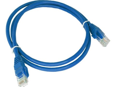 ALANTEC-Patch-cord U/UTP kat5e PVC 0.25m niebieski