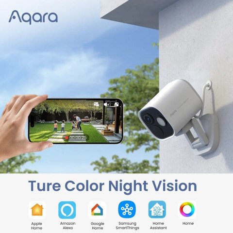 Kamera Aqara Camera Hub G5 Pro (PoE) w kolorze szarym