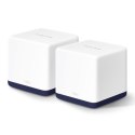 Mercusys Halo H50G (2-pack) Dual-band (2.4 GHz/5 GHz) Wi-Fi 5 (802.11ac) Biały 3 Wewnętrzny