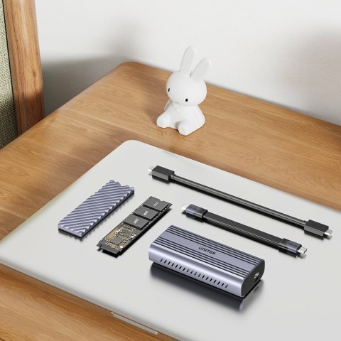 UNITEK OBUDOWA HDD/SSD M.2,PCIE/NVME,40GBPS, USB4