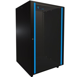 Extralink Szafa rack 27U 800x800 Czarna stojąca