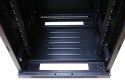 Szafa rack 22U 600x600 Czarna stojąca