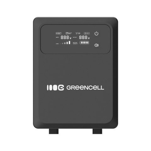UPS ZASILACZ AWARYJNY Greencell PowerCore 1200VA 800W AVR 12VDC LCD