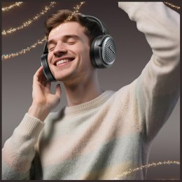 AWEI Słuchawki nauszne AT78 ANC ENC Bluetooth 6.0 czarne