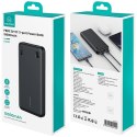 USAMS Powerbank PB83 10000mAh PD 2xUSB-A USB-C czarny