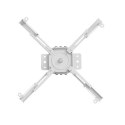 Neomounts Uchwyt sufitowy do projektora CL25-550WH1 35kg 74,5-114,5cm