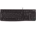 Klawiatura przewodowa Logitech K120 OEM czarna