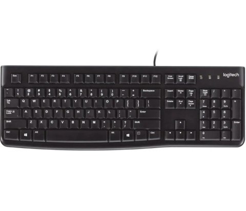 Klawiatura przewodowa Logitech K120 OEM czarna