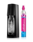 SodaStream saturator Terra Czarny + butelka 1L + cylinder z gazem CO2