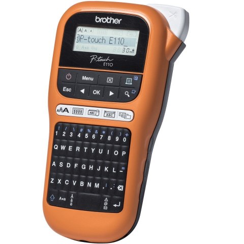 Brother PTE110VPYP1 drukarka etykiet 180 x 180 DPI 20 mm/s TZe QWERTY