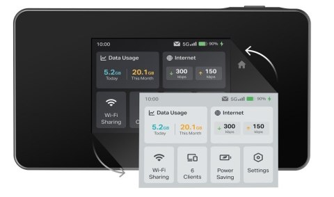 Router mobilny TP-Link M8550(EU) 5G LTE Wi-Fi 6E