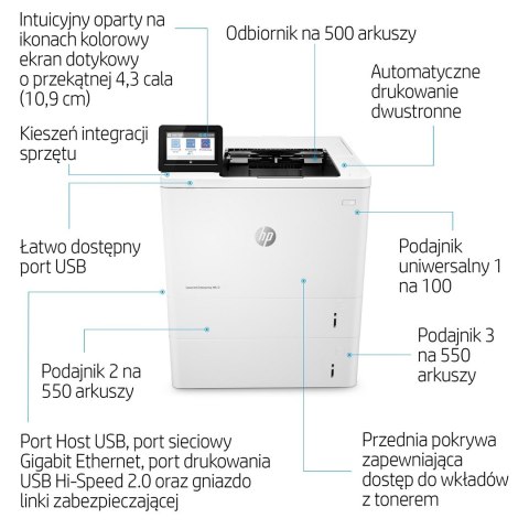 Drukarka laserowa HP LaserJet Enterprise M612dn