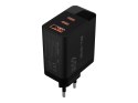 BLOW ŁADOWARKA SIECIOWA LCD GNIAZDO USB + USB-CX2 PD 65W GAN CZARNA WATOMIERZ