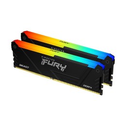 Kingston Technology FURY Beast RGB moduł pamięci 32 GB 2 x 16 GB DDR4 3200 MT/s