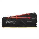 Kingston Technology FURY Beast RGB moduł pamięci 32 GB 2 x 16 GB DDR4 3200 MT/s