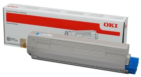 Toner OKI 44844507 Cyan C831