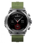 Garett Electronics Smartwatch Atom srebrny stalowy