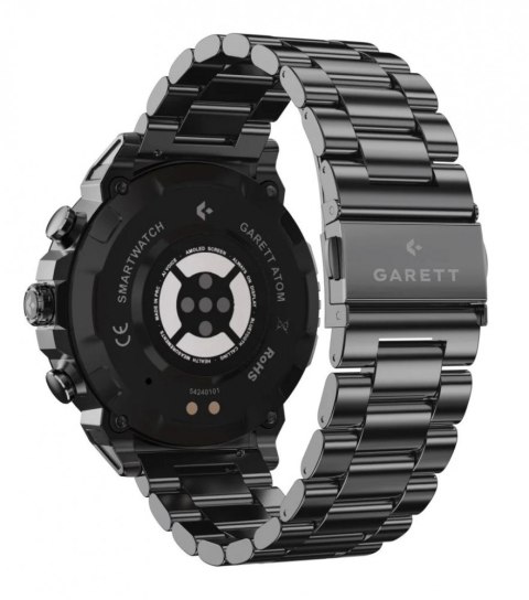 Garett Electronics Smartwatch Garett Atom czarny stalowy