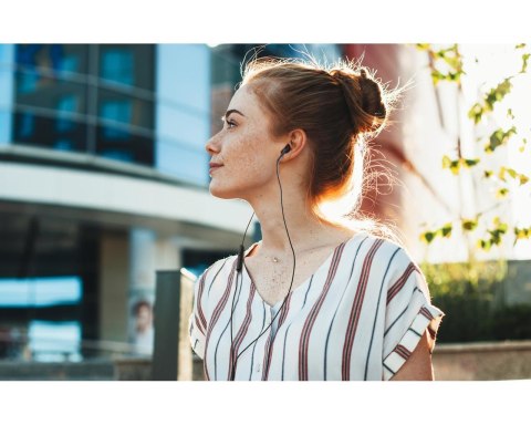 Słuchawki douszne  JVC HA-FR17UCB-U (WYPRZEDAŻ)