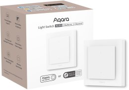 Przełącznik Aqara Light Switch H2 EU | 2 przyciski, 1 kanał, offline