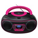 Boombox Denver TDB-212P różowy