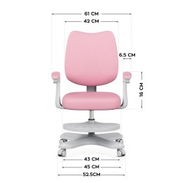 Fotel obrotowy Junior 4.6 Pink
