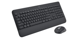 Logitech Signature MK650 Combo For Business klawiatura Dołączona myszka Biuro Bluetooth QWERTY Amerykański międzynarodowy Grafit