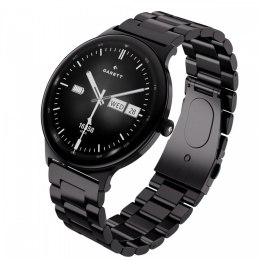 Garett Electronics Smartwatch Quantum czarny stalowy
