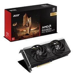 Karta graficzna Acer Nitro Radeon RX 9060 XT 16 GB OC z procesorem AMD, 16 GB pamięci GDDR6, port HDMI: 1, złącze PCI Express 5.