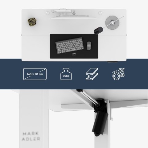 Biurko Leader 7.3 White