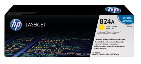 HP 824A oryginalny wkład z żółtym tonerem LaserJet