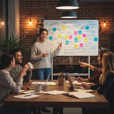 Mobilna tablica suchościeralna Ergo Office, orientacja pozioma, biała, jednostronna, z półką, wymiary tablicy 1190x790mm, ER-306