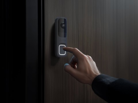 Dzwonek do drzwi AJAX (czarny)