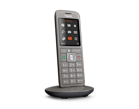 Gigaset CL660HX Telefon analogowy/DECT Nazwa i identyfikacja dzwoniącego Antracyt