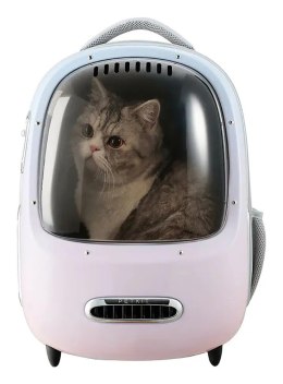 Plecak podróżny dla zwierząt PETKIT Breezy 2.0 (Różowy) Transporter
