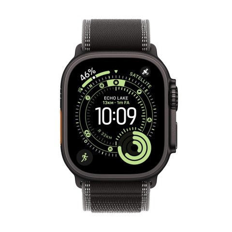 Apple Watch Ultra 3 OLED 49 mm Cyfrowy 422 x 514 px Ekran dotykowy 5G Czarny Wi-Fi GPS