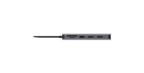 Acer 12-in-1 Type-C Dongle Przewodowa USB 3.2 Gen 1 (3.1 Gen 1) Type-C Srebrny