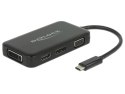 DeLOCK 63929 stacja dokująca USB 2.0 Type-C Czarny