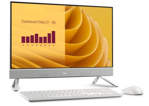 Dell Komputer Dell 27 All-in-One EC27250 Win 11Pro/i5-1334U/16GB/512GB SSD/27.0 FHD/Intel Iris Xe/Cam/WLAN+BT/Wireless Kb & Mouse/3Y 