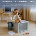 EXTRALINK SZAFA RACK WISZĄCA 9U 600X450 SZARA