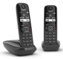 Gigaset AS690 Duo Telefon analogowy/DECT