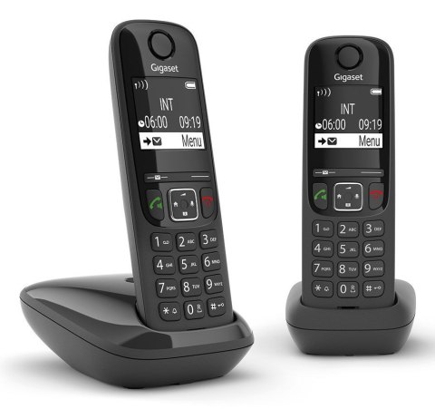 Gigaset AS690 Duo Telefon analogowy/DECT