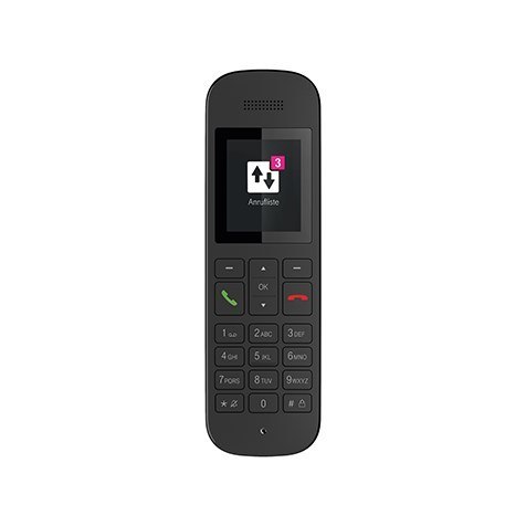 Telekom Sinus A12 Telefon analogowy/DECT Czarny