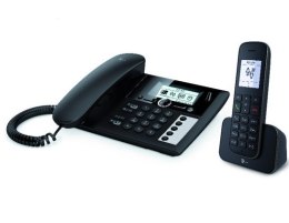 Telekom Sinus PA 207 Plus 1 Telefon analogowy/DECT Nazwa i identyfikacja dzwoniącego Czarny