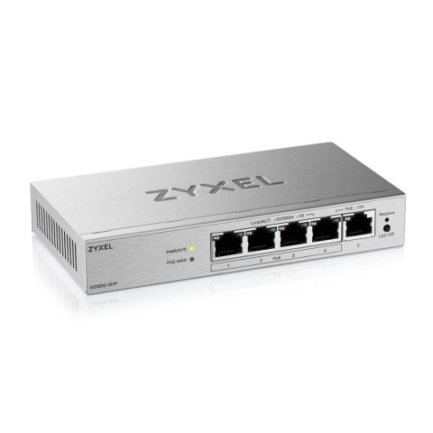 Zyxel Przełącznik POE 5xGE L2 GS1200-5HPV3-EU0101F