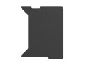 Blat boczny GENESIS NDS-2283 Holm Modular Prawy 60cm Antracyt