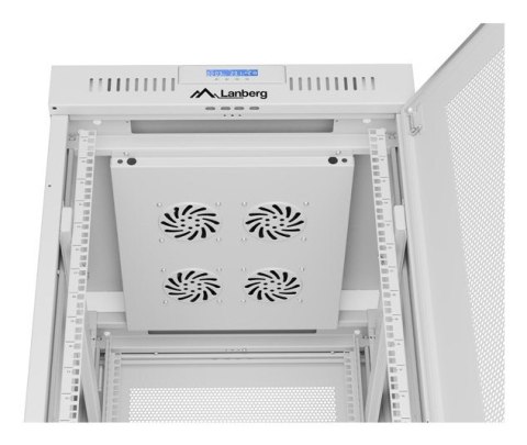 Lanberg FF01-6827-23SL stojak 27U Stojak montowany na podłodze Szary