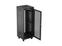 Szafa instalacyjna rack stojąca Lanberg FF01-6632-23BL 19" 32u 600x600 czarna