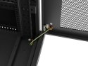 Szafa instalacyjna rack stojąca Lanberg FF01-6632-23BL 19" 32u 600x600 czarna